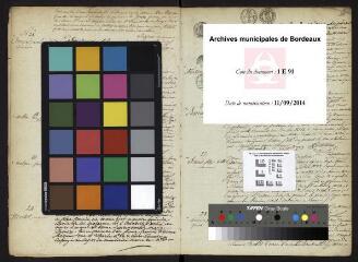 175 vues Registre des actes de naissance de Bordeaux, section 2, 1817